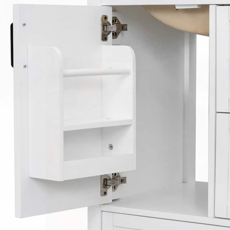 Bathroom Vanity with Ceramic Sink