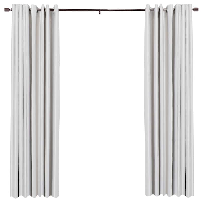 UTOPIA ALLEY 3/4 Inch Curtain Rod - Curtain Rods For Windows 48 to 86 Inch, Adjustable Drapery Rods