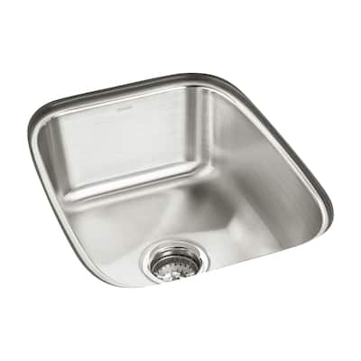 Sterling 11449 SpringDale 16-1/2" Single Basin Undermount Stainless