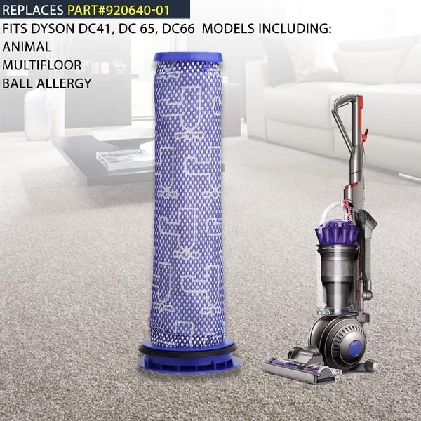 Shop Goldtone Pre Filter For Dyson Dc41 Dc65 Dc66 Animal Multifloor And Ball Vacuums Replacement Replaces 920640 01 1 Pack Overstock 30547747