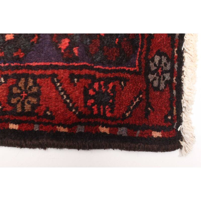 ECARPETGALLERY Hand-knotted Andelz Dark Grey Wool Rug - 4'7 x 6'10