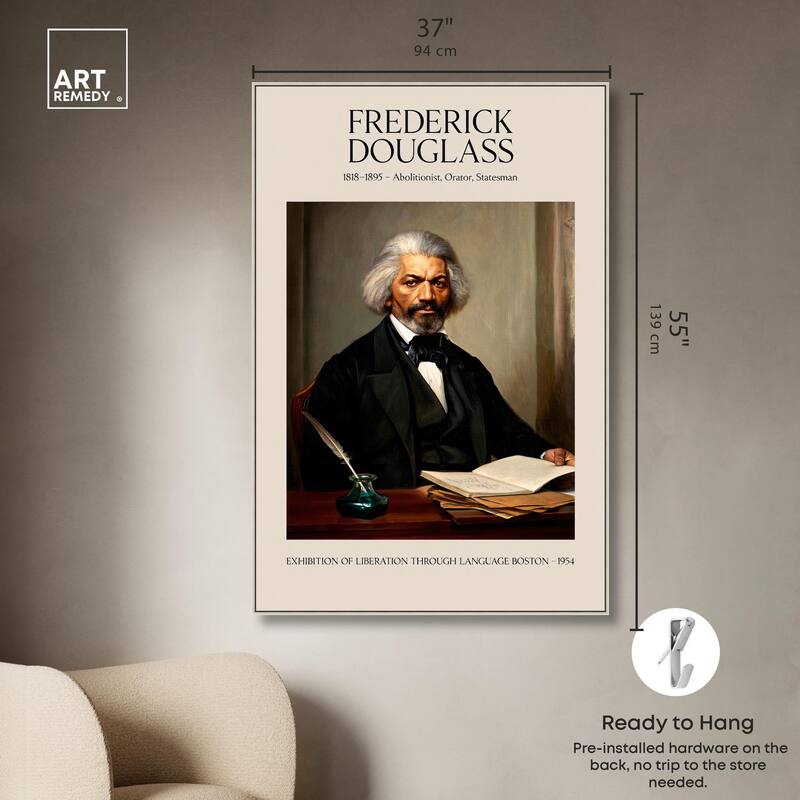 Orator of Freedom Canvas by Art Remedy