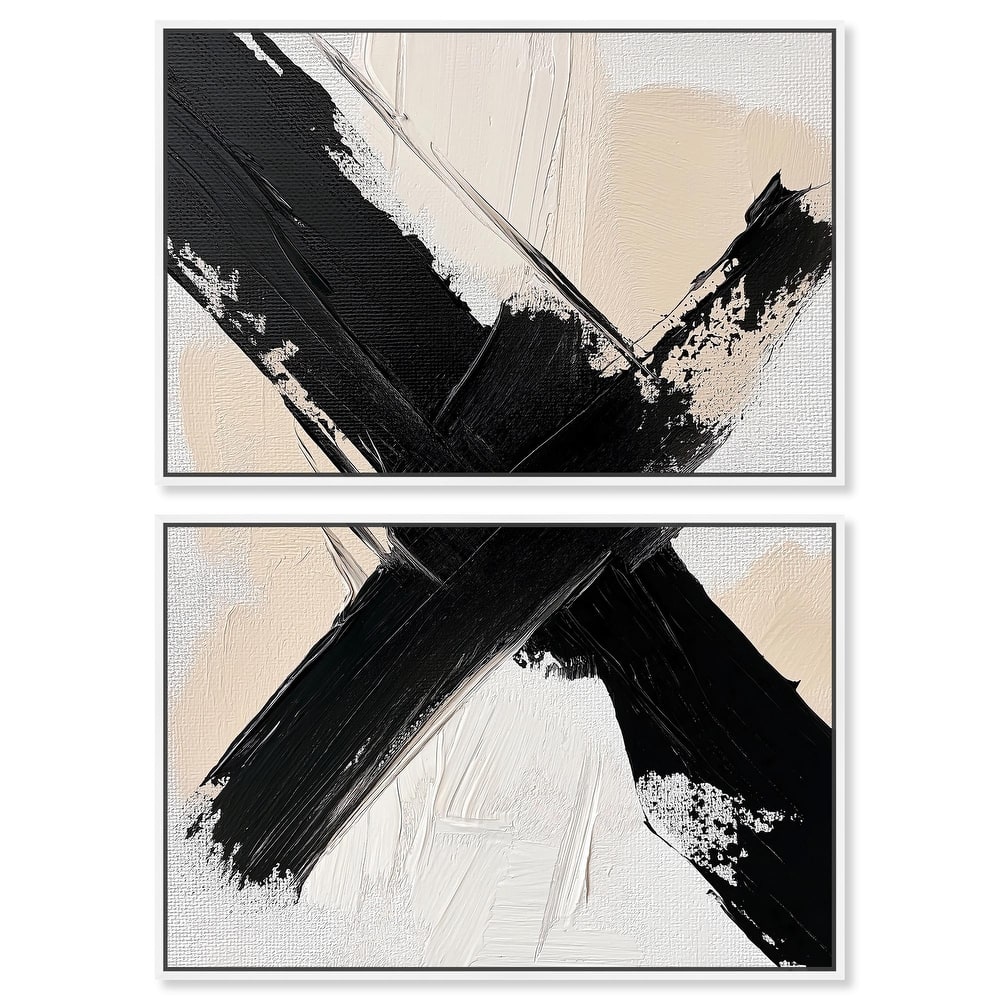 Graphic Impact I Canvas Set of 2 by Art Remedy