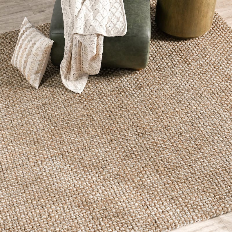 Savannah Handwoven Jute Area Rug by Kosas Home