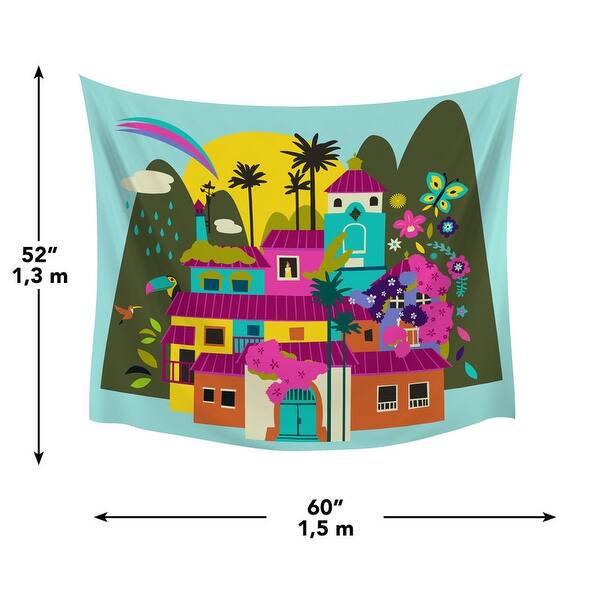 Encanto Casa Madrigal Tapestry by RoomMates