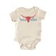 preview thumbnail 1 of 4, Wild West Country Western - Baby Boy Girl Clothes Infant Bodysuit Funny Cute Newborn Blue - 0-3M
