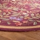 preview thumbnail 42 of 104, SAFAVIEH Handmade Chelsea Jalisa French Country Floral Wool Rug