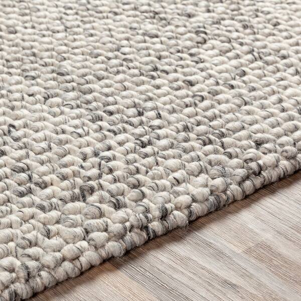 Armin Handmade Textured Wool Blend Area Rug On Sale Overstock 29845526