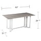 preview thumbnail 8 of 7, SEI Furniture Driness Grey Drop Leaf Table