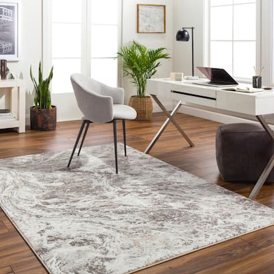 Lanzo Modern Abstract Area Rug