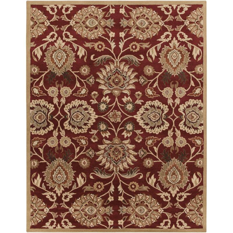 Livabliss Caesar Updated Traditional Paisley Hand Tufted Area Rug.