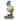 Charming Hand-Painted Golfing Gnome Statue - 7 x 10.5 x 5.25
