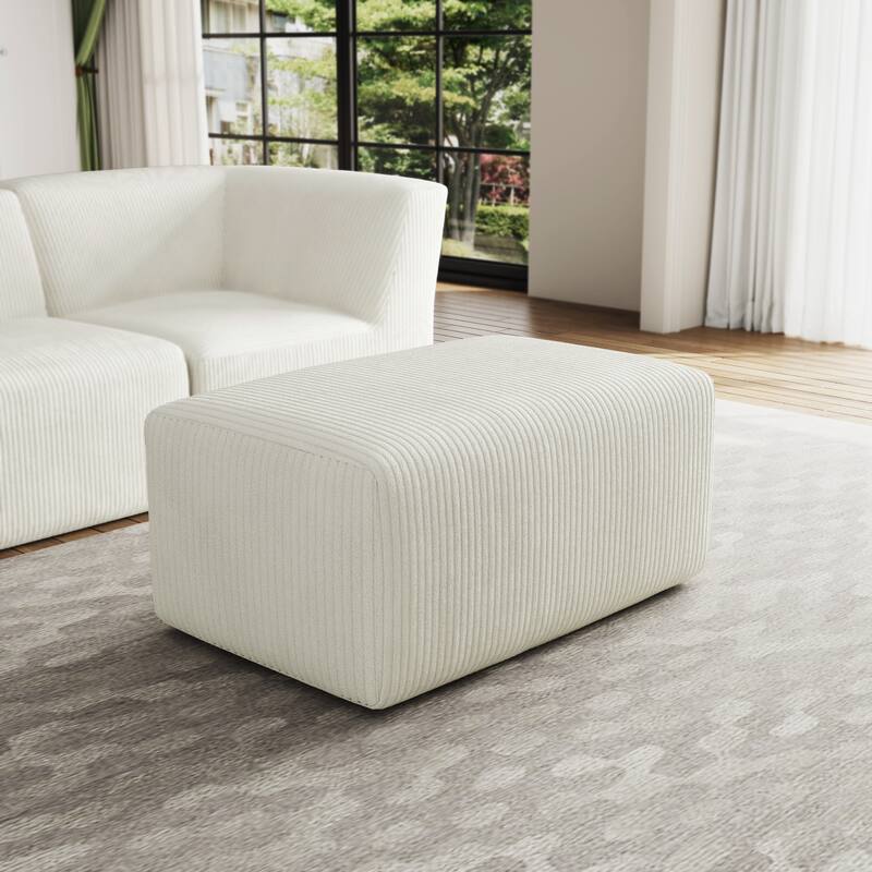 DREAMSIDEA Rectangular Oversized Accent Ottoman