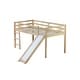 preview thumbnail 12 of 41, Twin Loft Bed with Slide and Playful Low-Profile Design (250lb Capacity)