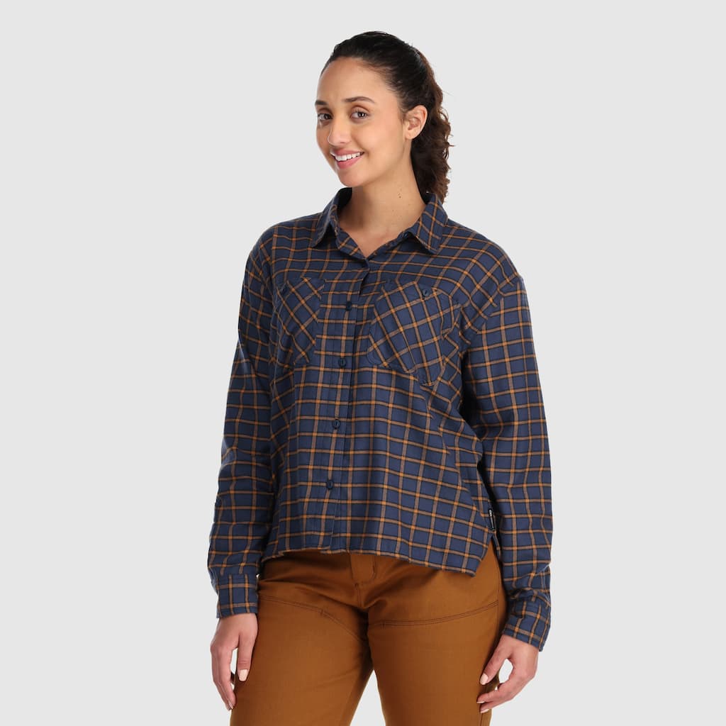 Outdoor Research Women's Feedback Light Flannel Twill Shirt