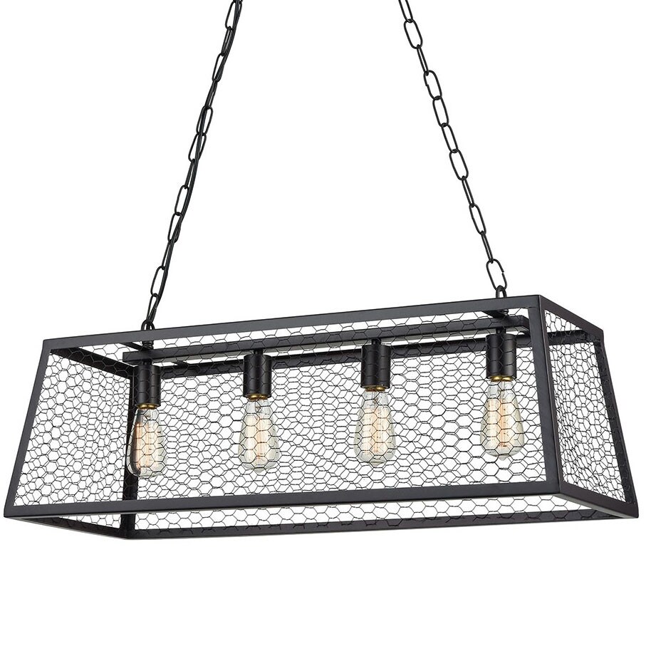 Elk Home 1217-1013  Grange 4 Light 31" Wide Linear Chandelier - Chandeliers For Bedrooms by Overstock.com