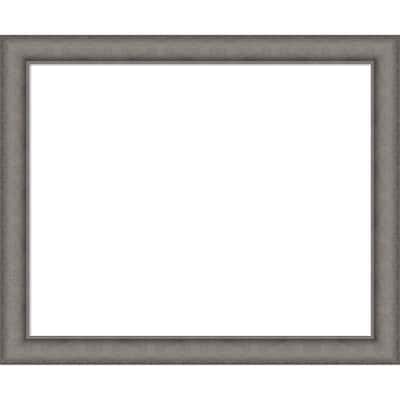 Amanti Art Burnished Concrete Framed Dry Erase Magnetic Board