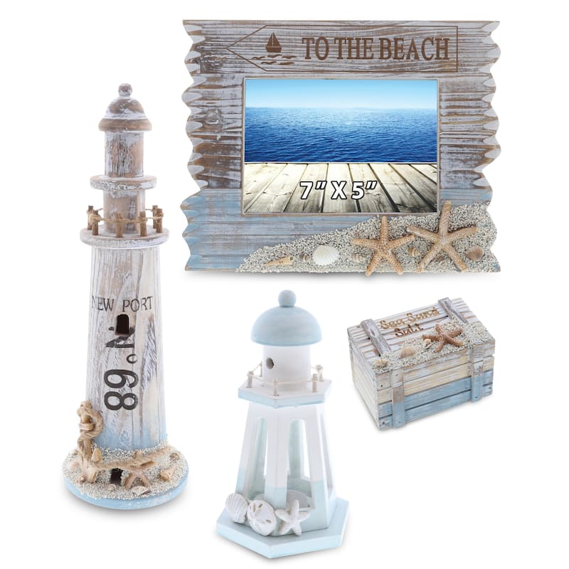 CoTa Global Coastal Horizon Nautical Collection - 4 Pieces Set