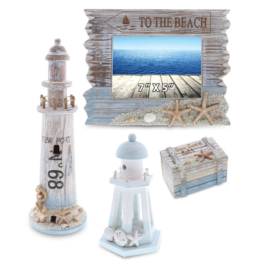 CoTa Global Coastal Horizon Nautical Collection - 4 Pieces Set
