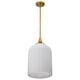 preview thumbnail 3 of 8, Nuvo Lighting 60/8646 Solara 12" Wide Pendant