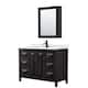 Option Dark Espresso / Giotto Quartz Top / Matte Black