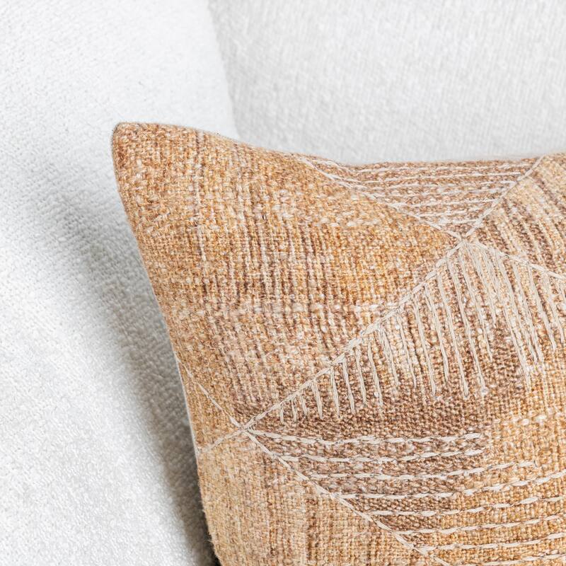 Rev Cotton Blend Throw Pillow