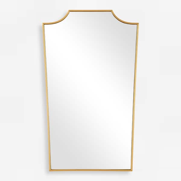 slide 2 of 5, Uttermost Demure Antique Gold Mirror