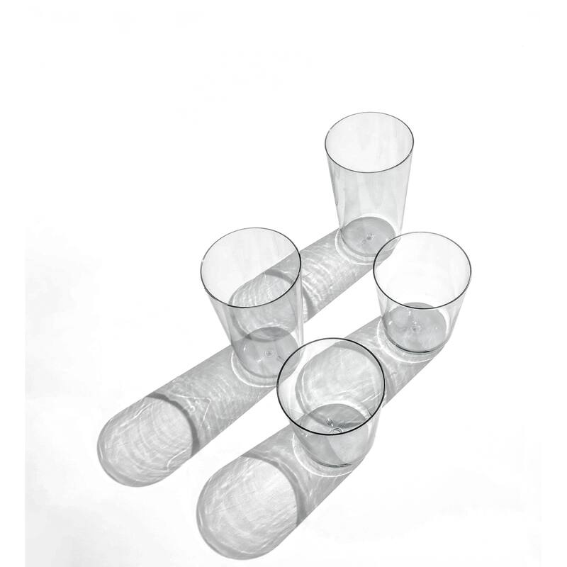 Abode Homewares Tritan Simple Drinkware Set - Clear - 21.4 oz - Set of 6