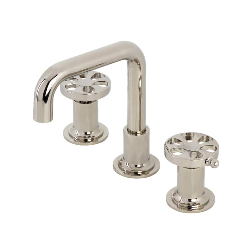 Kingston Brass Belknap 1.2 GPM Widespread Bathroom Faucet with Pop-Up - Polished Nickel