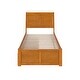 preview thumbnail 75 of 105, Portland Platform Bed with Footboard and Storage Drawers