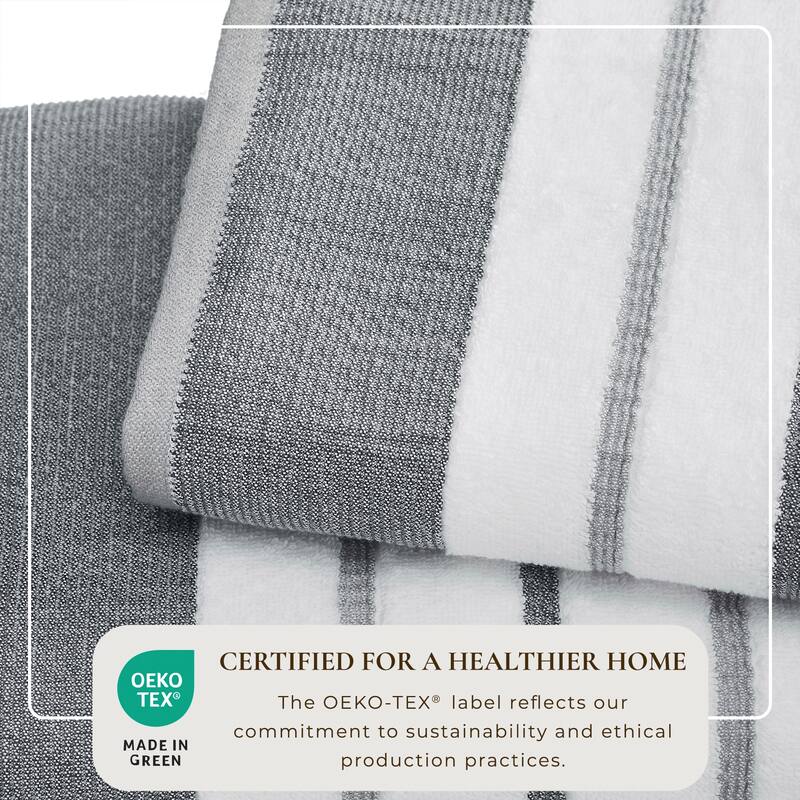 Linery & Co. Luxury Cotton Decorative Towel Set.