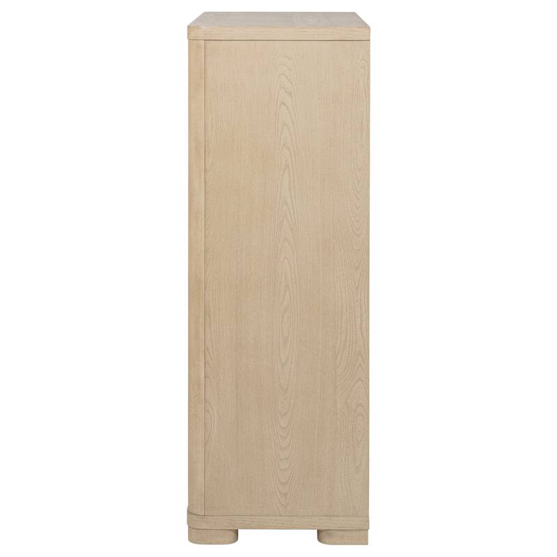 Ladera 5-drawer Bedroom Chest of Drawers Light Elm
