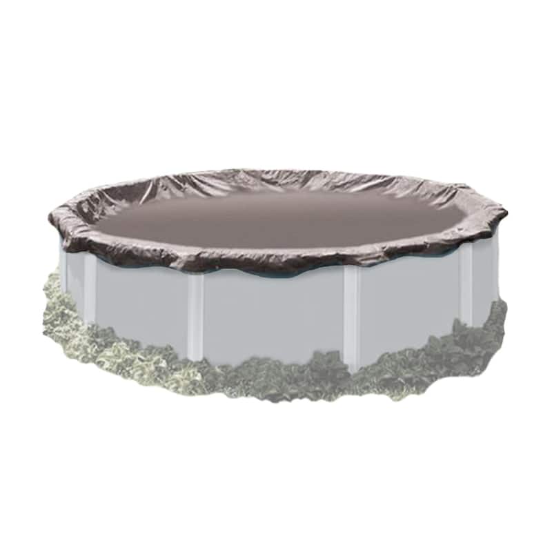 Swimline SD1625OV 16x25 Foot Winter Oval Above Ground Swimming Pool Cover, Blue - 12