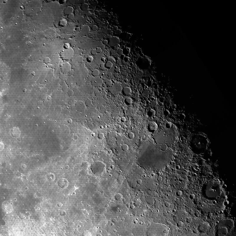 Moon Study by NS Canvas Art Print