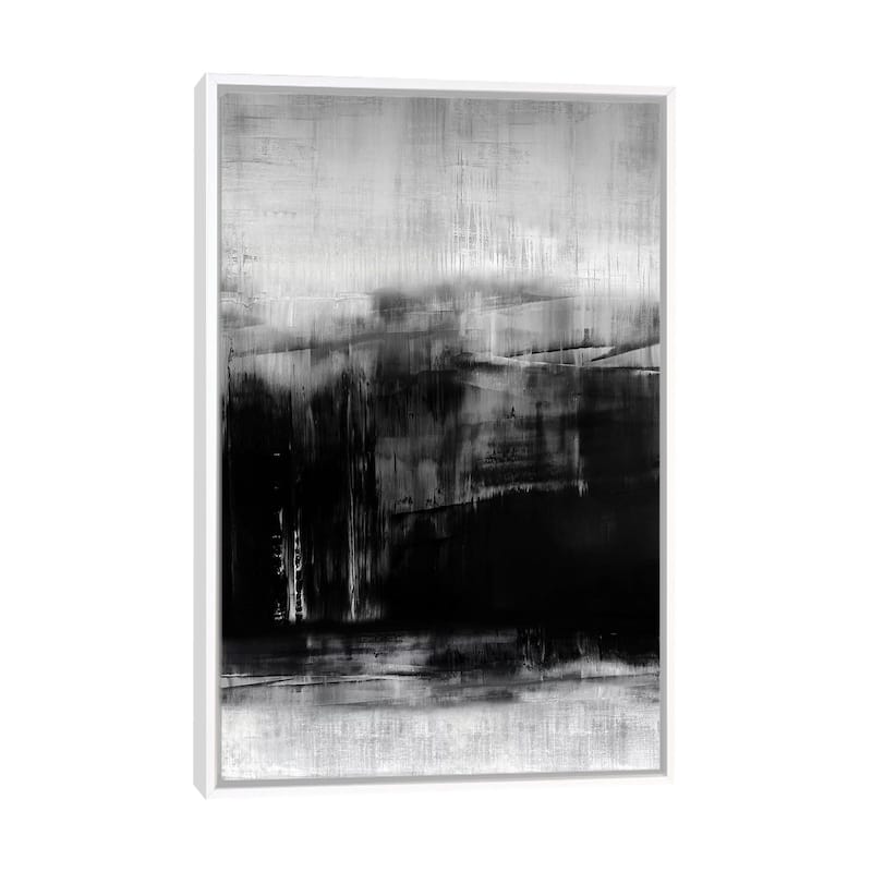 "Emerging I" by Taylor Hamilton Framed - White - 26x18
