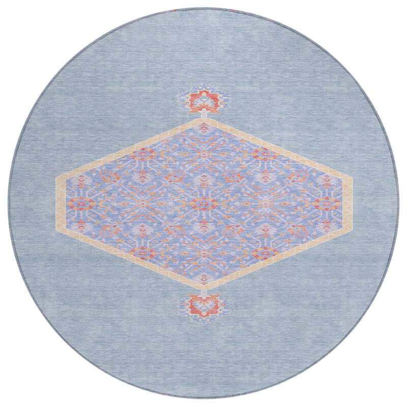 HomeRoots Oriental Traditional Rectangle Outdoor Rug