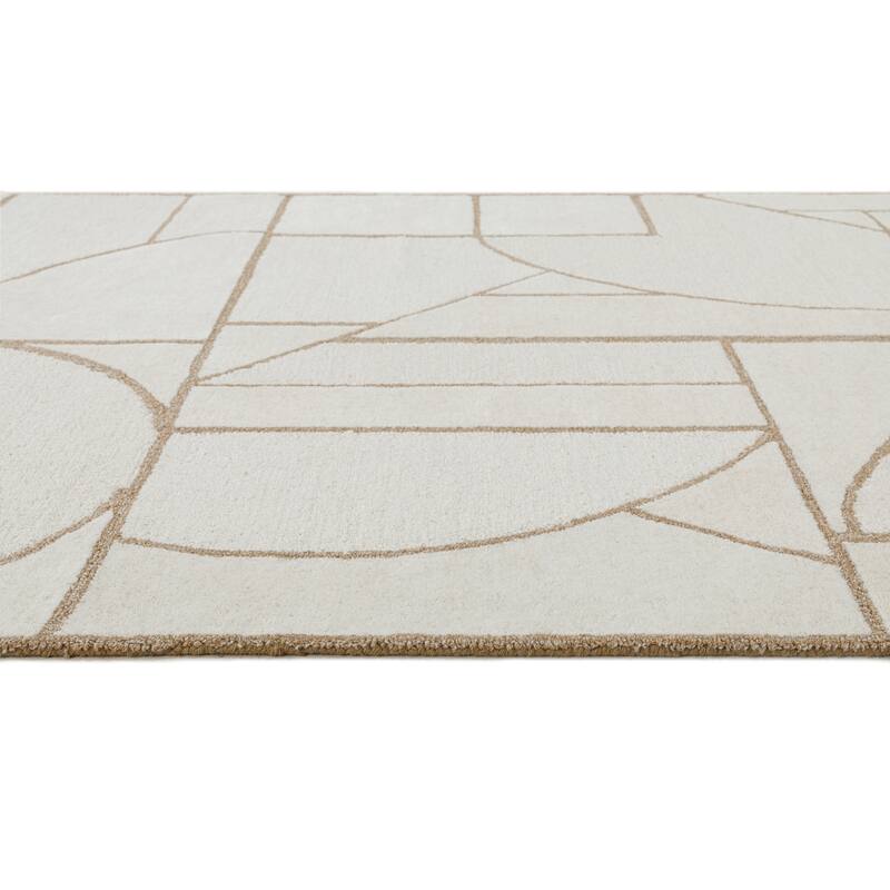 Terra by Obeetee Mid-Century Epure Neutral Rug