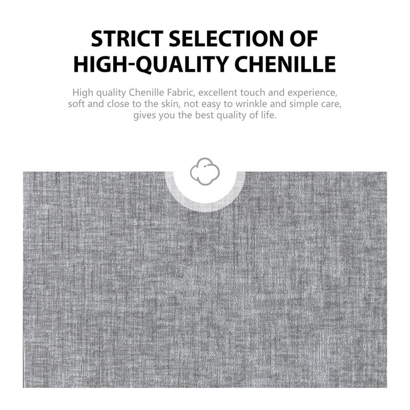 Chenille Swivel Soft Modern Upholstered Accent Chair (Set of 2)