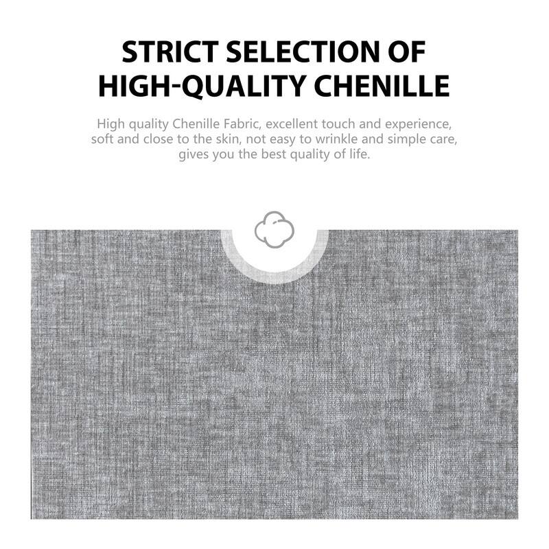 Swivel 34.7" Wide Comfortable Chenille Accent Chair (Set of 2)
