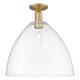 Option Brushed Brass / Clear