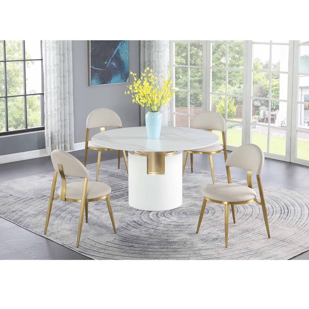 Somette Kona Round Dining Table