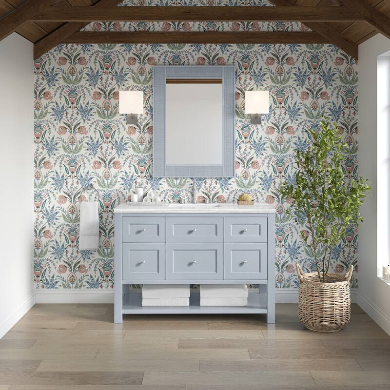 Breckenridge 48" Single Vanity, Serenity Blue - 48