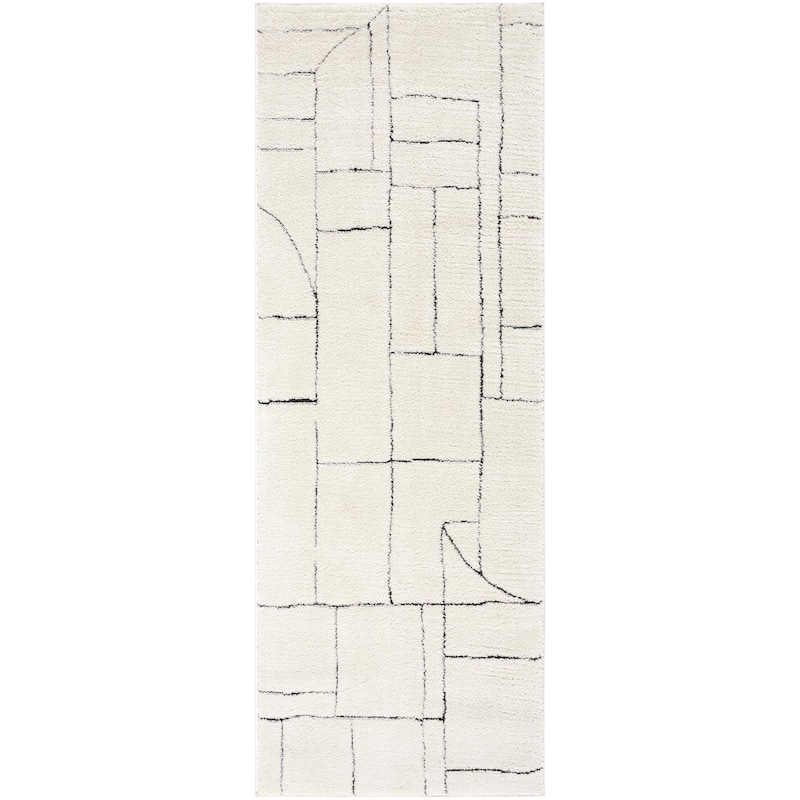 Livabliss Freud Minimalist Abstract Area Rug