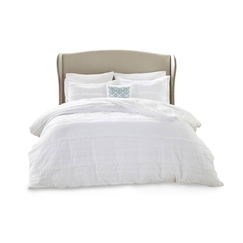 GDF Studio - Celeste 4 Piece Microfiber 2-in-1 Duvet Cover Set