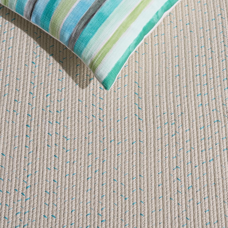 SAFAVIEH Handmade Braided Eiry Washable Indoor/Outdoor Rug - Weather Resistant & Easy Cleaning