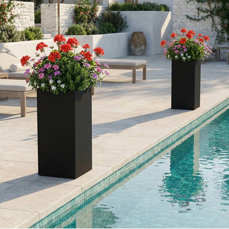Metal Planters for Outdoor Plants