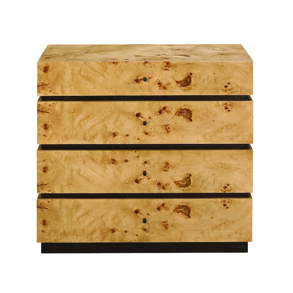 Elk Home Bromo Natural Burl Wood 36 Inch Wide Chest
