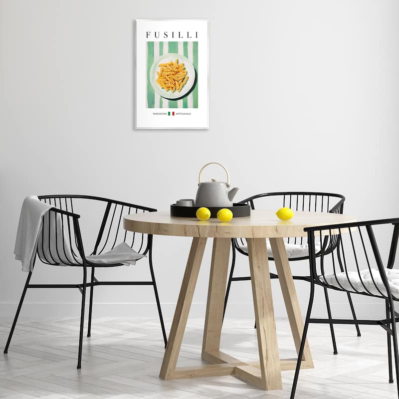Stupell Traditional Fusilli Pasta Wall Plaque Art Design By Andreas Magnusson