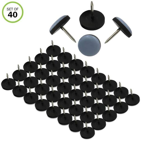 Evelots Furniture Leg Slider Chair Table Stool Floor Protector No Scratch Set 40 Set Of 40 Overstock 28612886