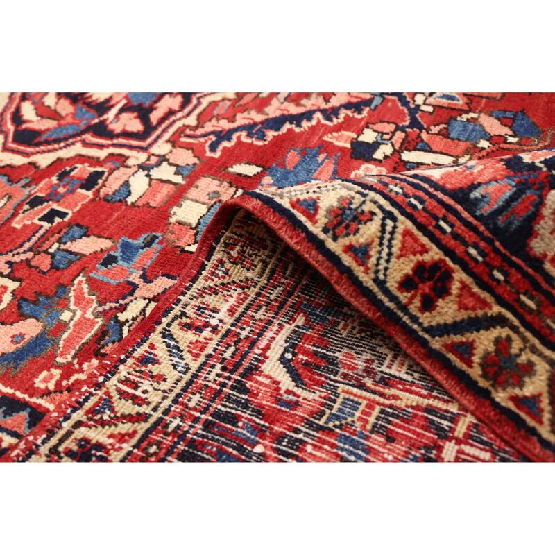 ECARPETGALLERY Hand-knotted Sarabi Red Wool Rug - 9'8 x 12'11